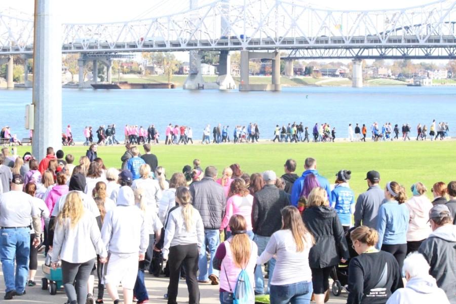 The 5K Out of the Darkness Community Walk was held at Waterfront Park.