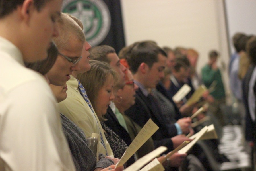 The annual Mother-Son Mass took place on Sunday, Mar. 6.