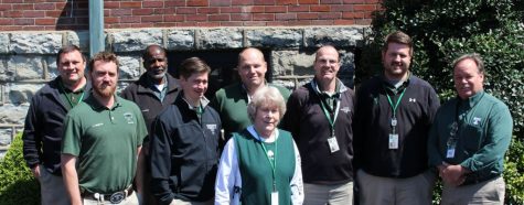 Mrs. Pat Singer with the Maintenance/Facilities Team.