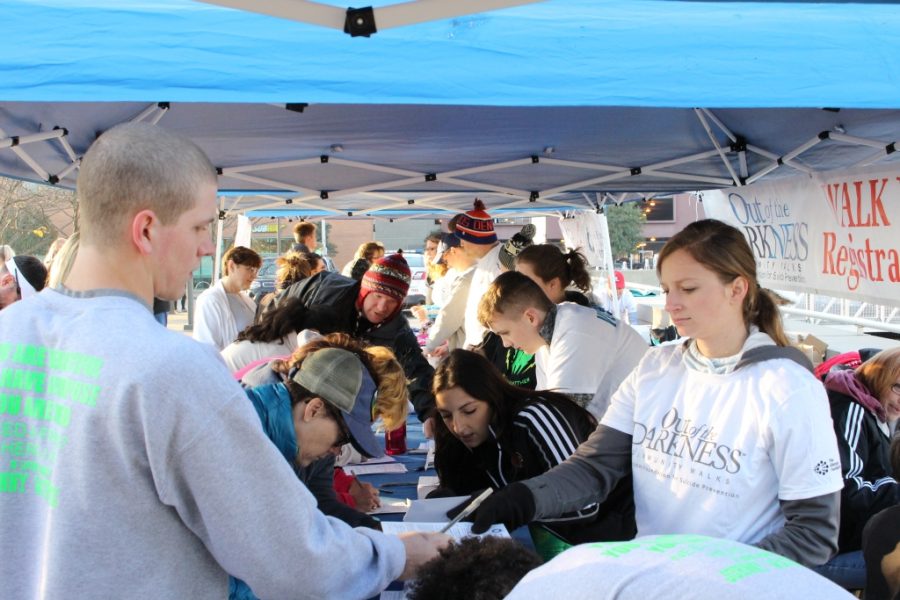 The Out of the Darkness walk took place Nov. 5 at the Waterfront Park. 