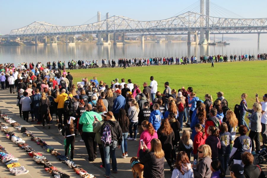 The Out of the Darkness walk took place Nov. 5 at the Waterfront Park. 