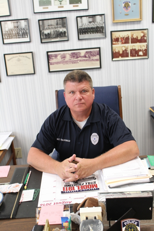 Detective Dennis McDonald of the St. Matthews Police Department 