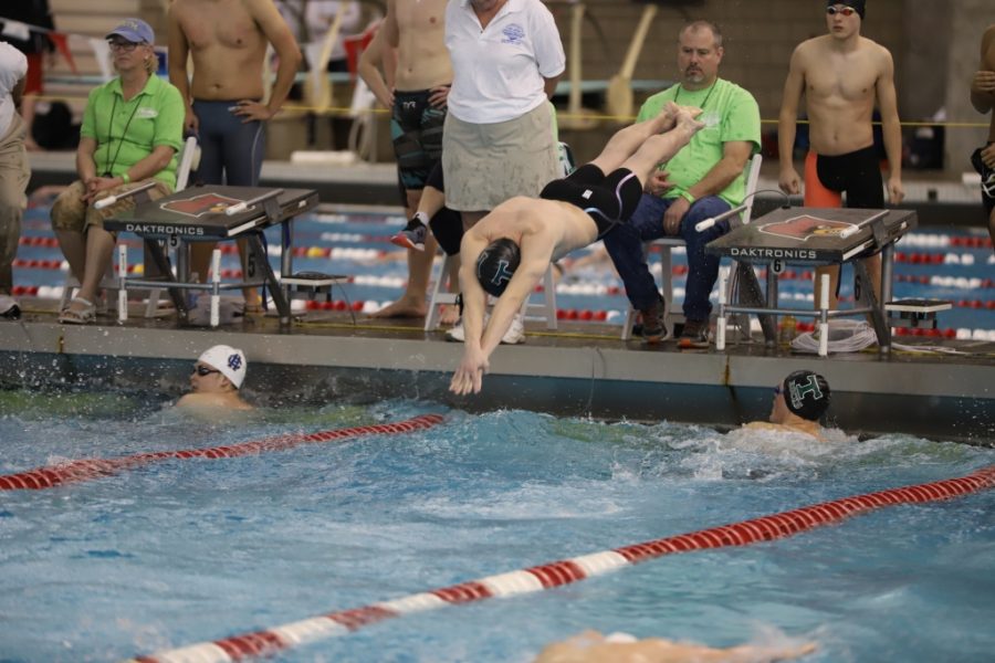 The Rocks swimming and diving team won Region 5 and placed fourth in the state.