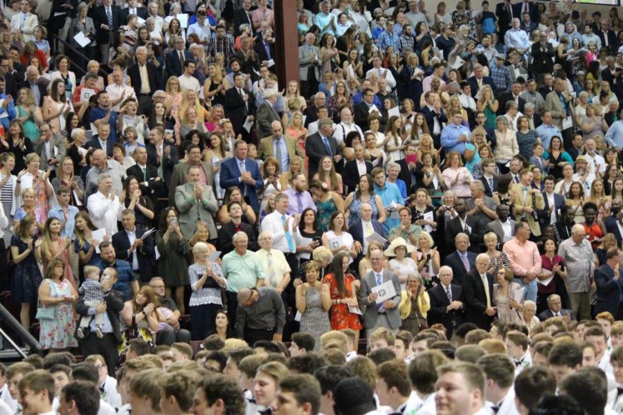 Prayers, Pomp and Pats on the Back for the Class of 2018