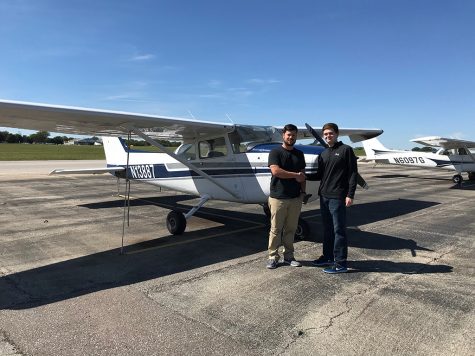 For Trinity Senior, It’s Eyes on the Skies