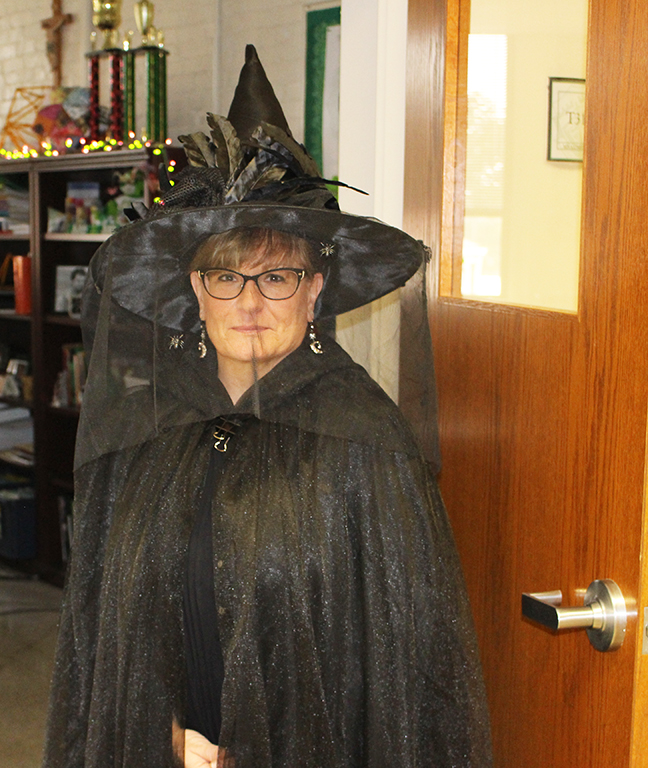 Some interesting guests made their way to the halls of Trinity on this rainy Halloween!