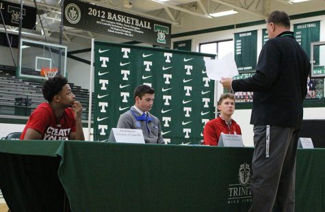 Rocks Sign Letters of Intent in Three Sports