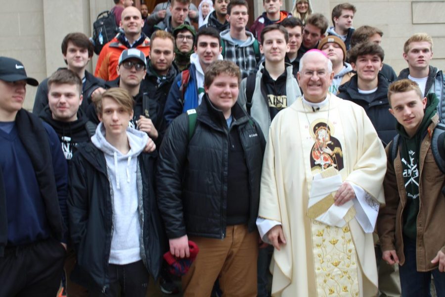 Twenty-four students and two teachers from Trinity took part in the annual March for Life in Washington.