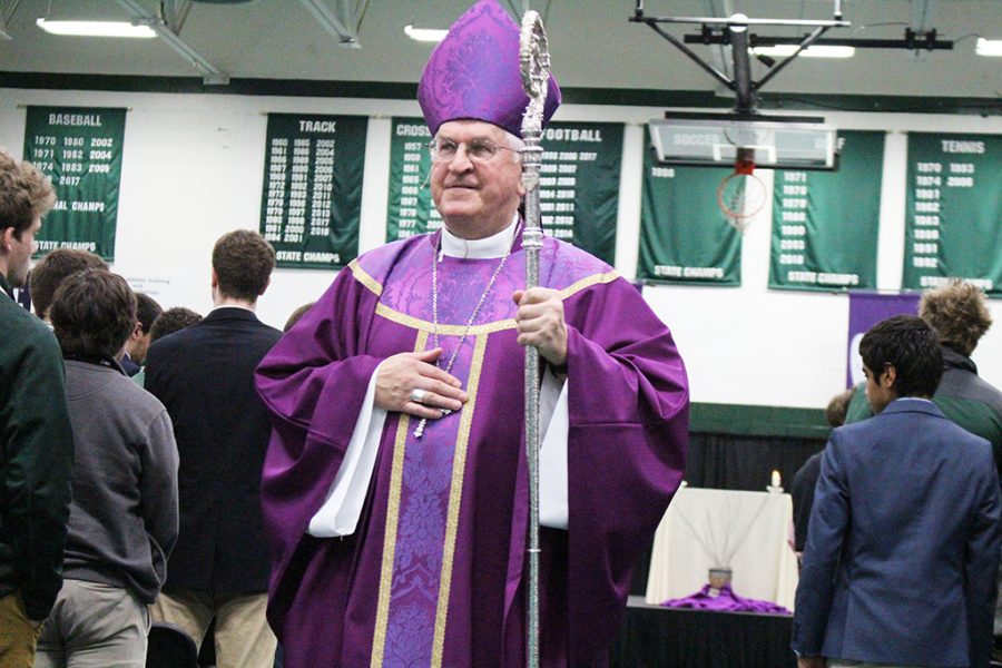 Archbishop Joseph E. Kurtz delivered a message that focused on the Golden Rule. 