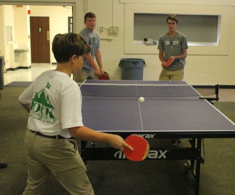 Rocks Perfect Ping-Pong Play