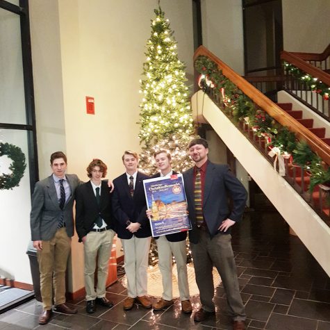 German Class Rocks Get into the Christmas Spirit