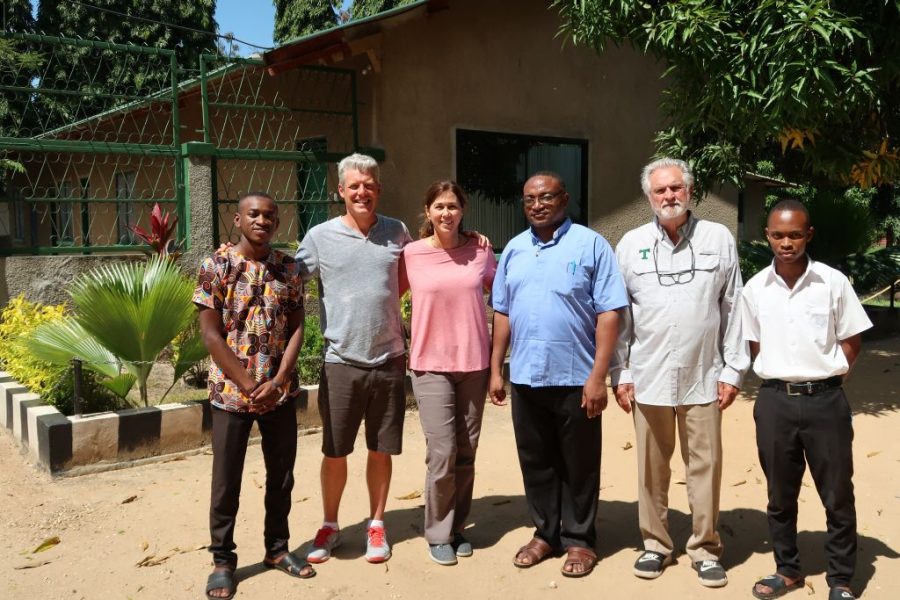 Mr. Jason Daniel, Mrs. Susan Daniel and Mr. Eddie Turpen '60 traveled to Tanzania to see firsthand Fr. John Judie's ministry. 