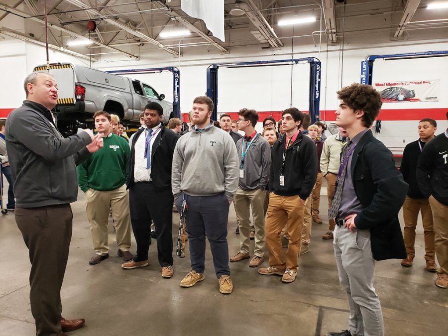 Trinity juniors toured JCTC and attended the Spalding Showcase. 