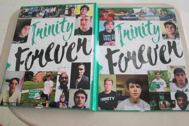 The 2020 Trinity yearbook, the Shamrock, has arrived!