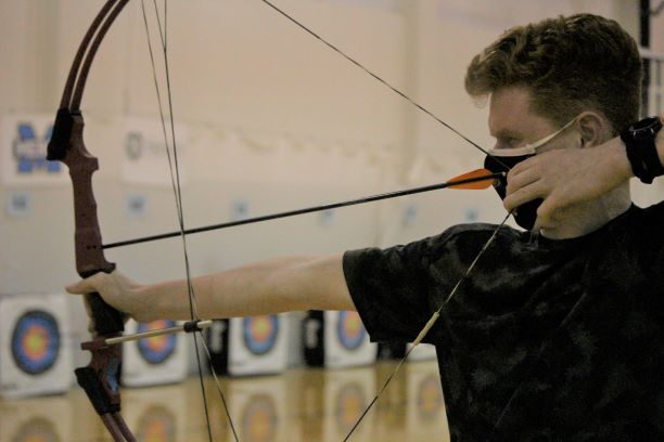 The Rocks archery team includes nearly 50 members. 