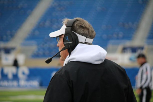 Trinity+teacher+and+football+head+coach+Bob+Beatty+decided+to+retire+after+21+years+with+the+Rocks.+