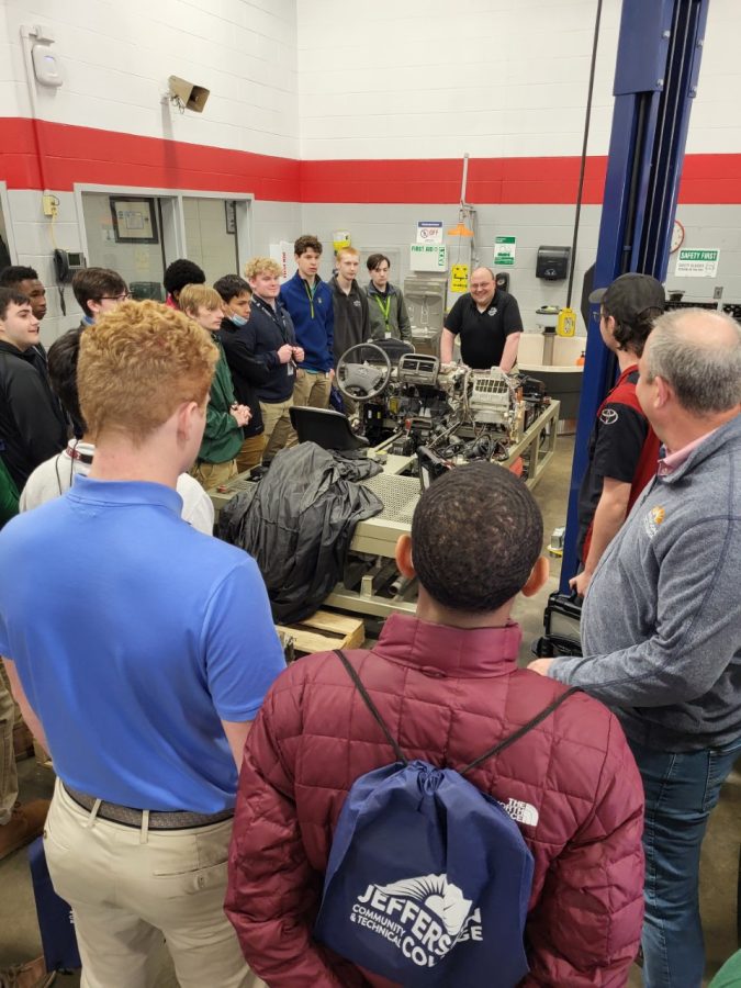 Trinity Juniors Tour Spalding University, JCTC Technical College and AMIT Center