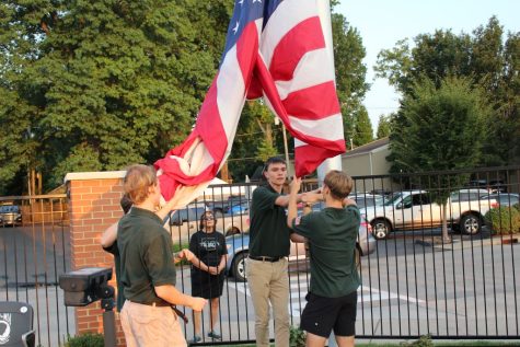 A Shamrock Salute to the Senior Flag Corps