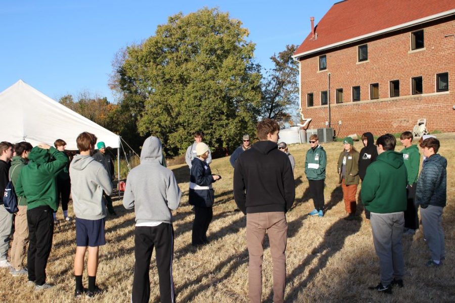 The Class of 2024 began retreat days on Sept. 27. Each junior spends a day at the Passionist Earth and Spirit Center. 