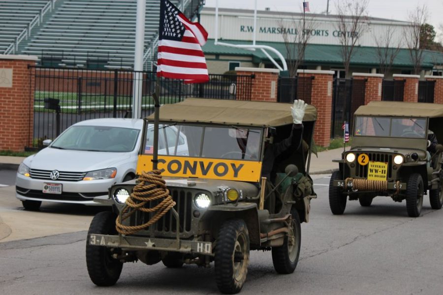 Members of The Greatest Generation Lauded During Drive-Through