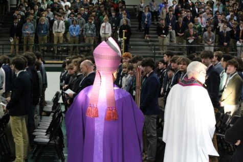 As Lent Begins, Archbishop Fabre Celebrates Mass at Trinity