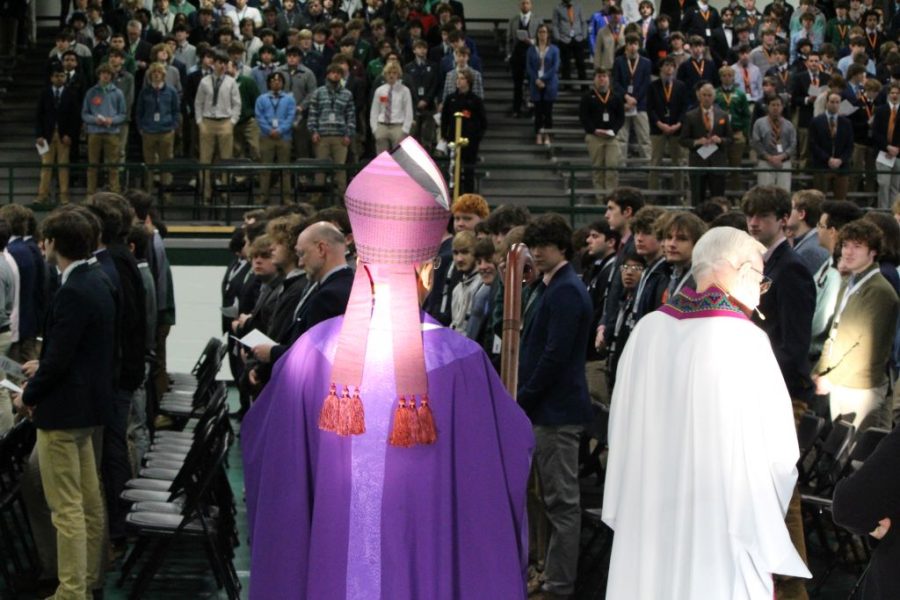 As+Lent+Begins%2C+Archbishop+Fabre+Celebrates+Mass+at+Trinity