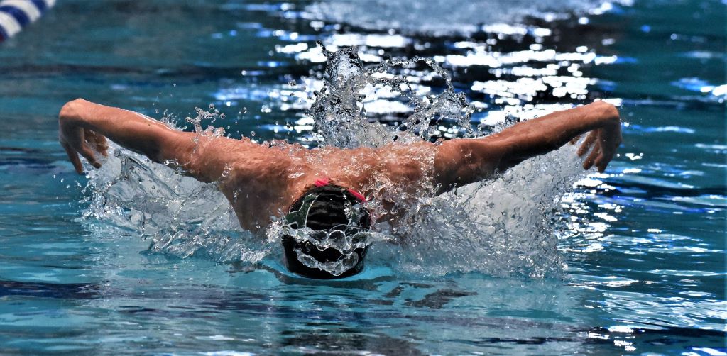 The Rocks, led by sophomore Hunter Tapp, placed fifth at the swimming and diving state meet. 