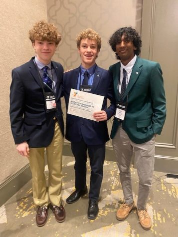 Nolan Williams, Roberts Sartor and Ashir Ouseph sponsored a resoluation endorsed by the Secretary-General. 