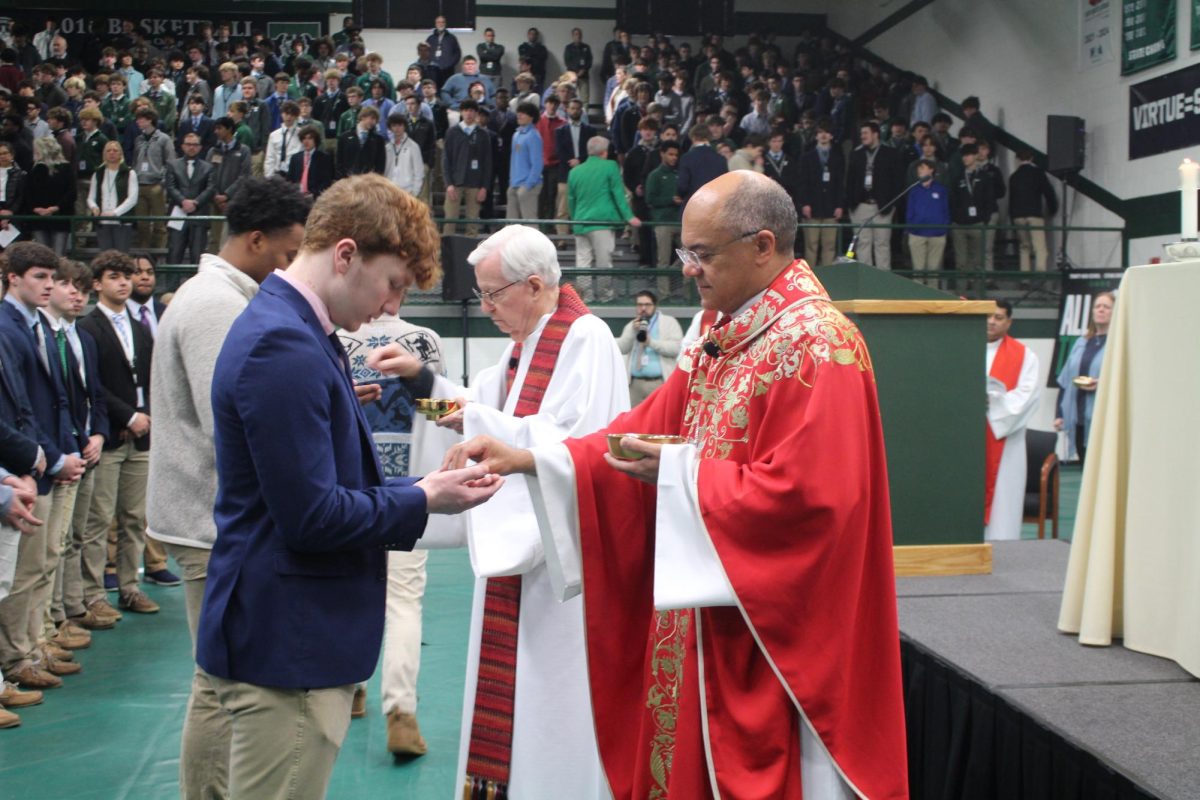 Photos from Mass with Archbishop Fabre