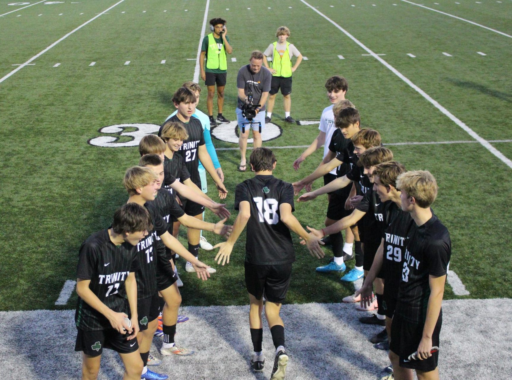 Soccer Rocks Take Senior Night