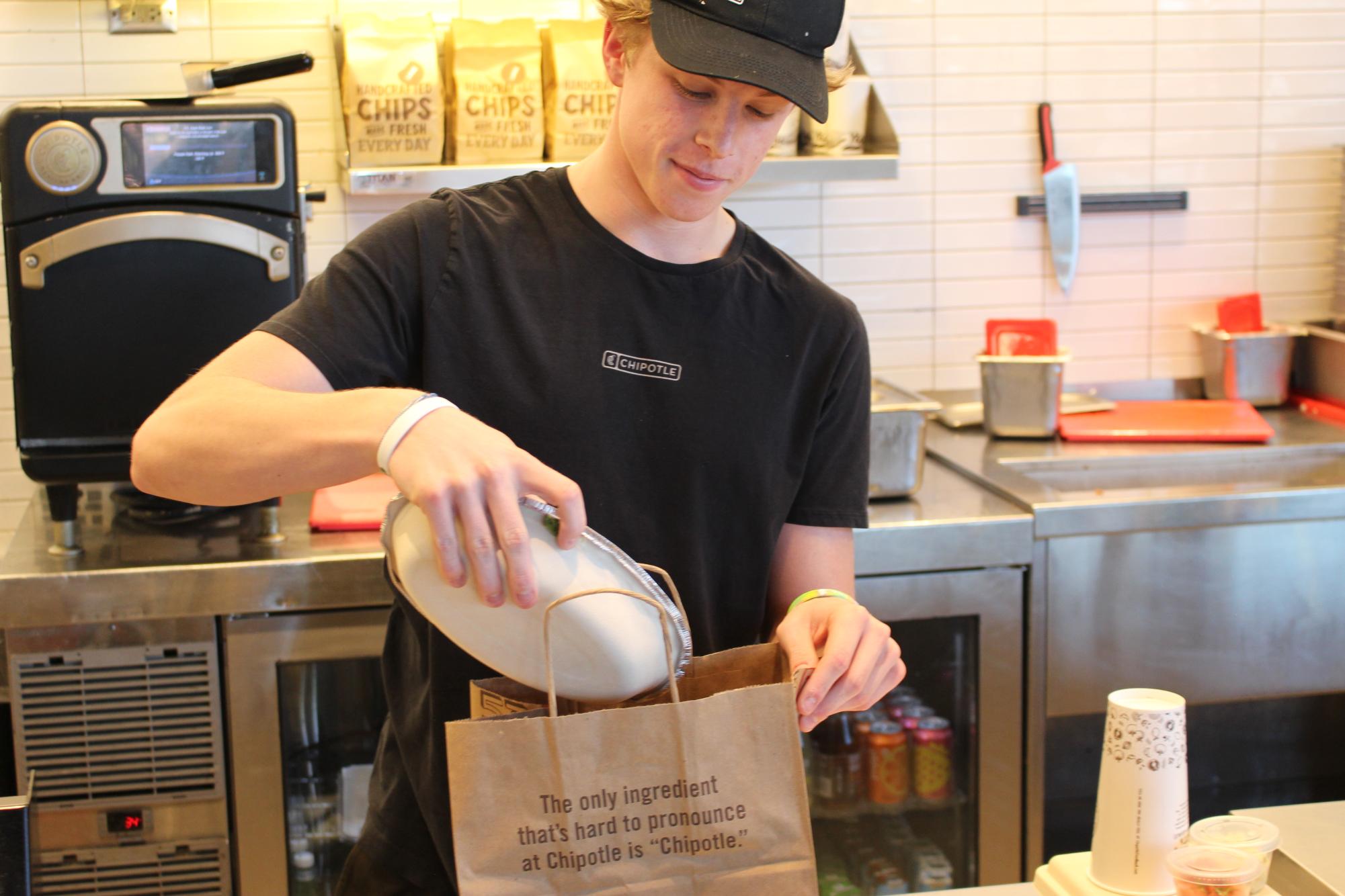 Johnny Leith at Chipotle