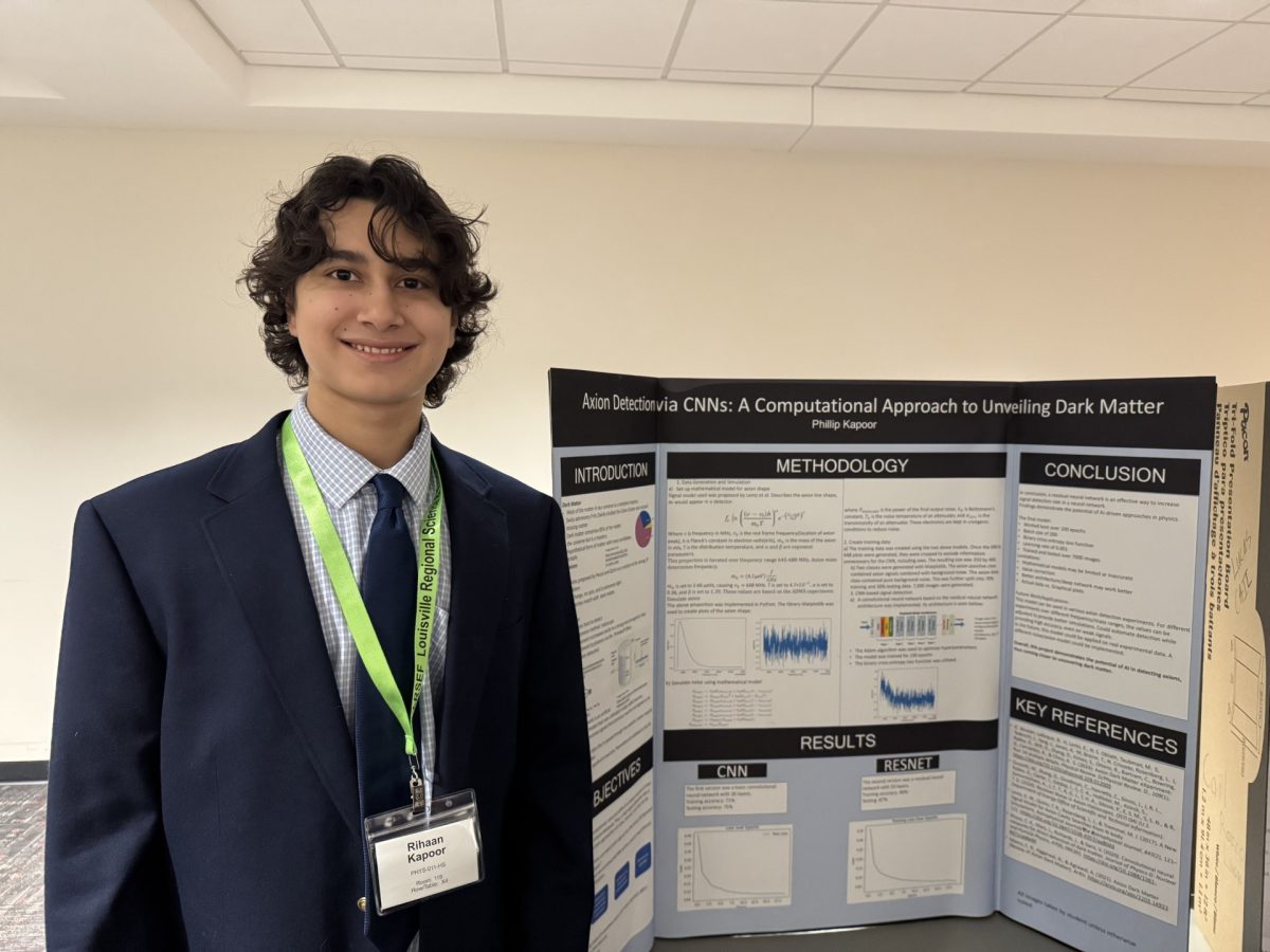 Phillip Kapoor Advances to International Science Fair for Dark Matter Research