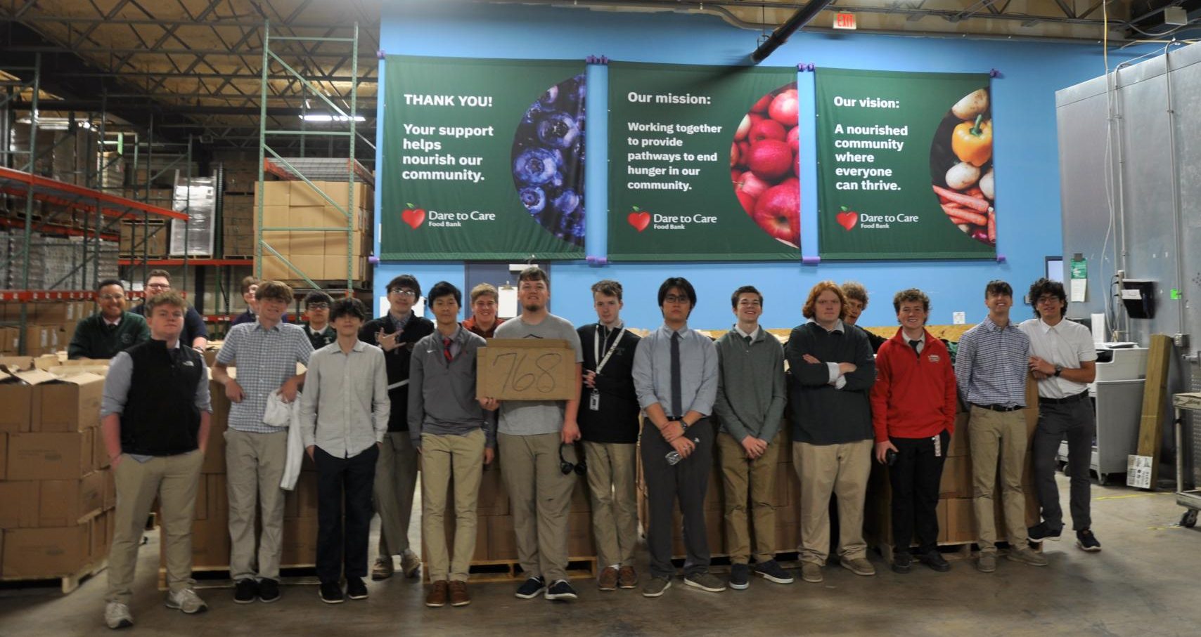 Trinity Rocks Dare to Care