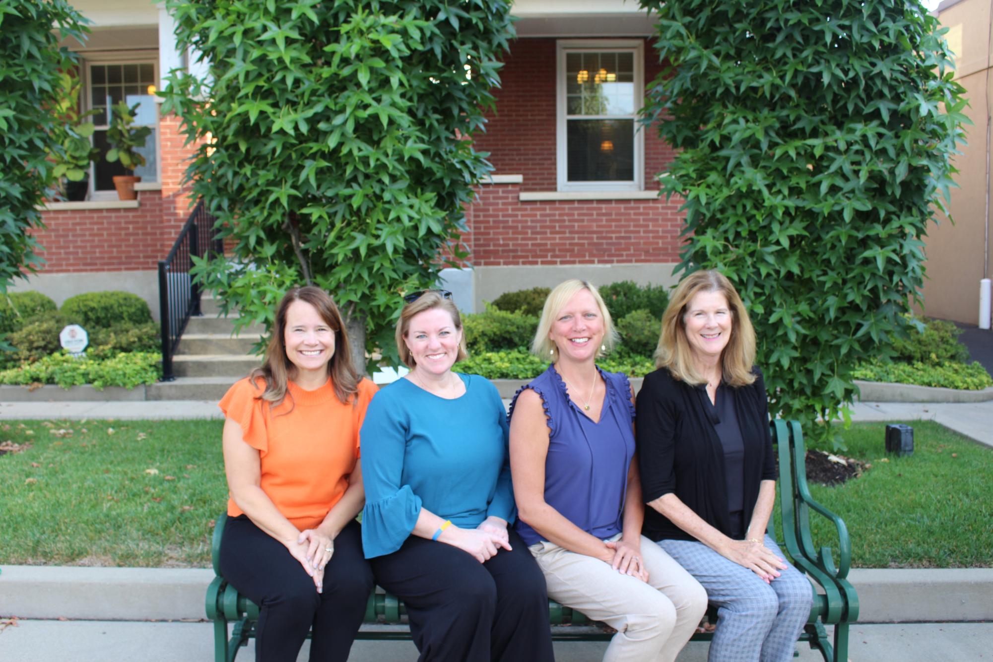 L to R: Megan Wine, Kate Pilbean, Erica Morrison, Monica Saxton.
Not pictured: Lis Williams