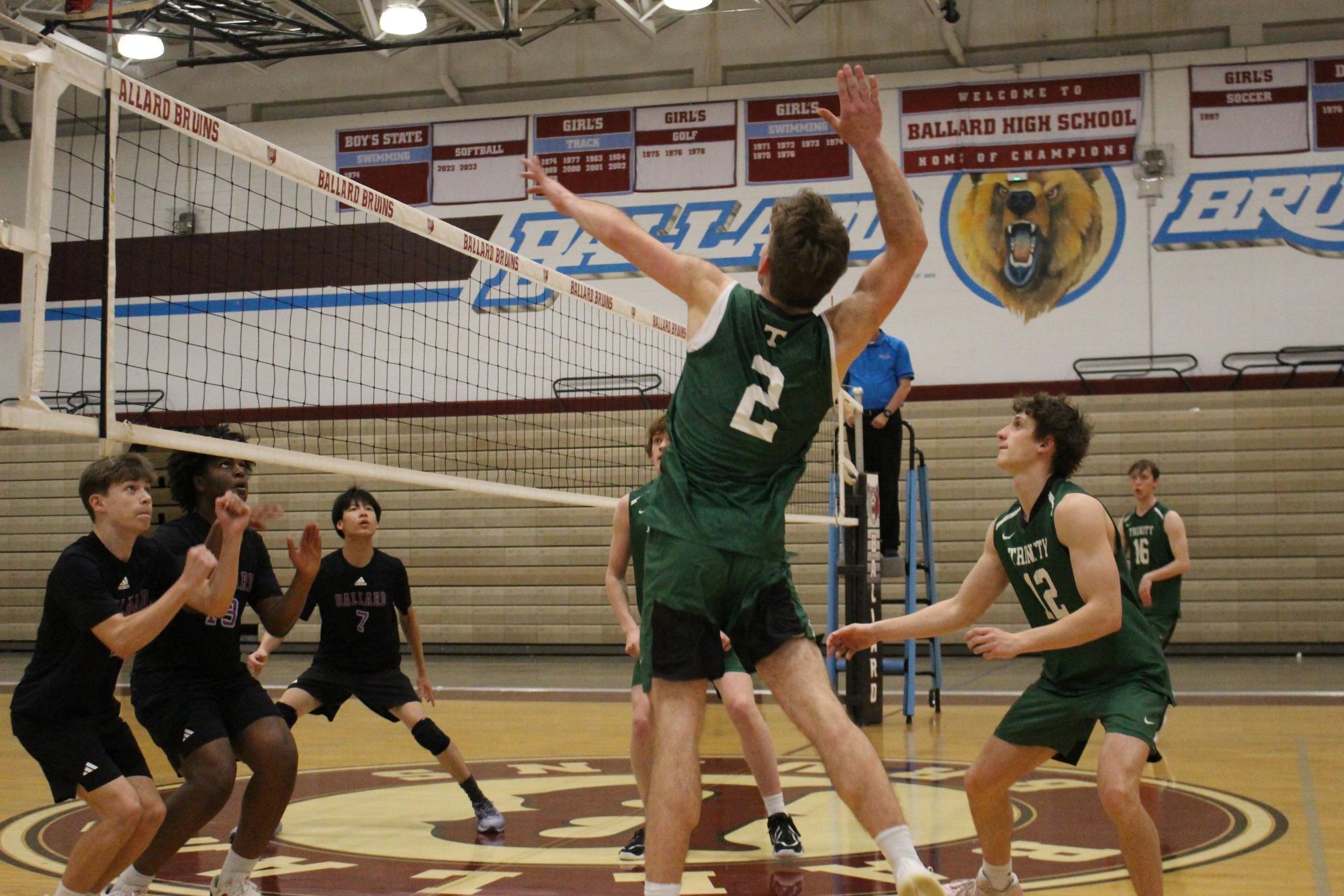 Volleyball Rocks Sweep Ballard, Improve to 8-2